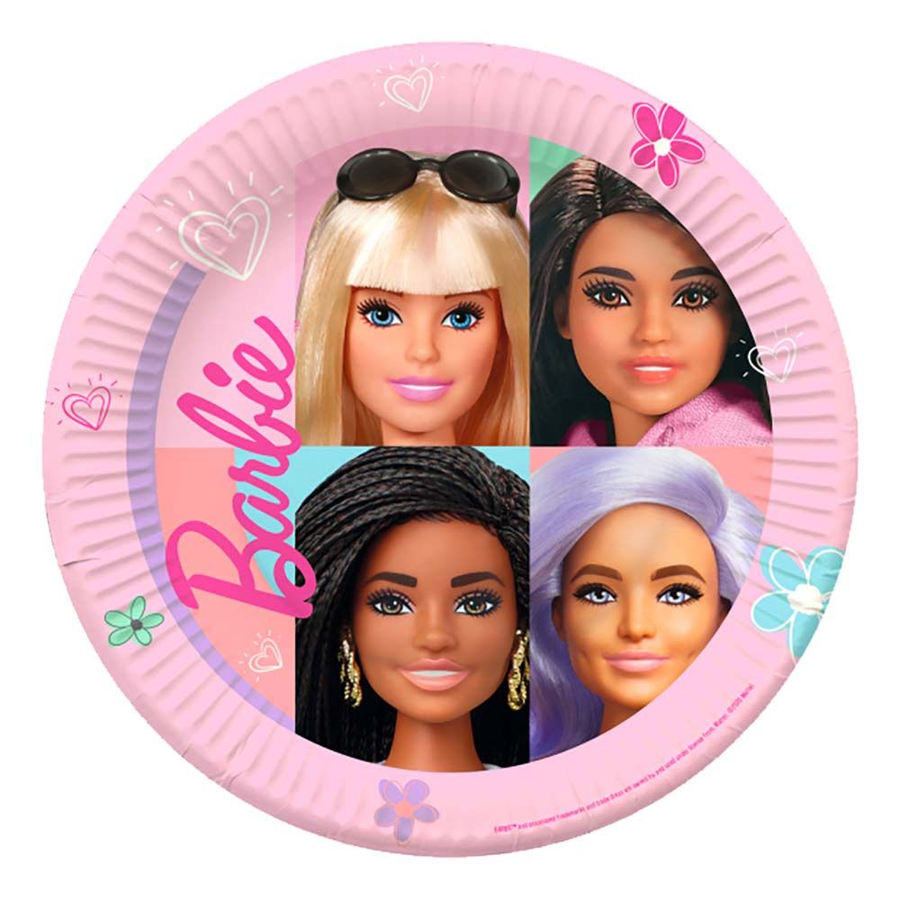 Pahvilautaset Barbie