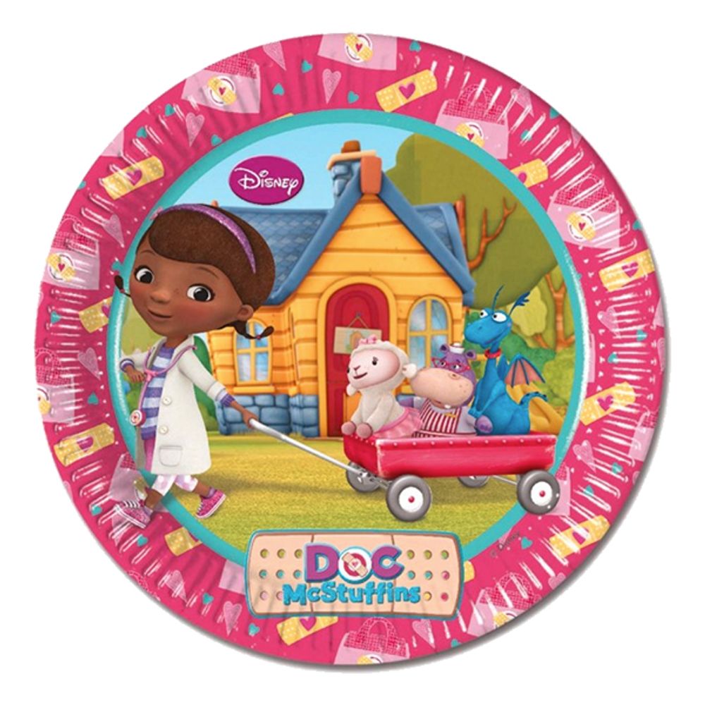 Papptallerkener Doc McStuffins
