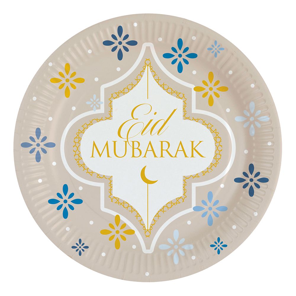 Papperstallrikar Eid Mubarak
