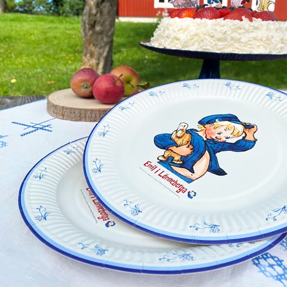 Papperstallrikar Emil i Lönneberga