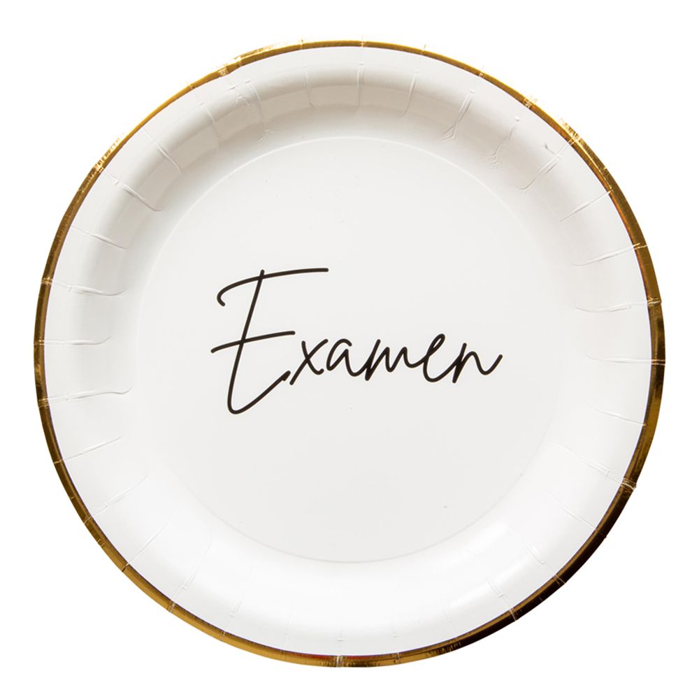 Papperstallrikar Examen