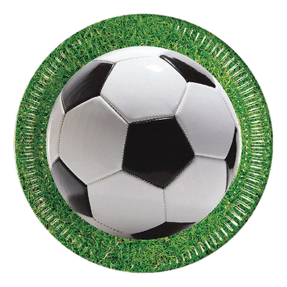 Papptallerkener Fotball Gress