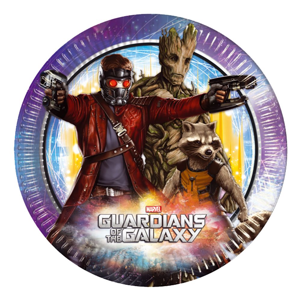 Papptallerkener Guardians of the Galaxy