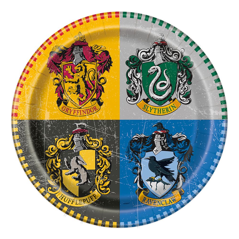 Papptallerkener Harry Potter