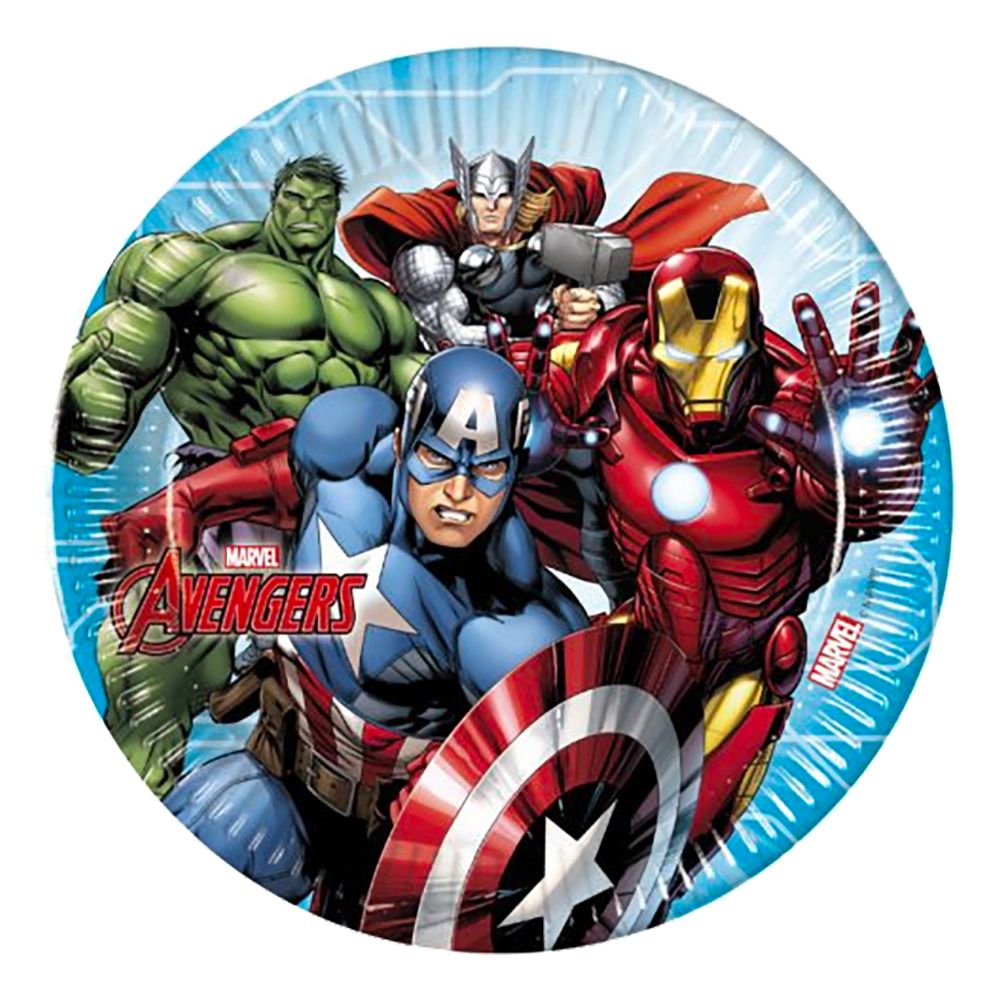 Papperstallrikar Marvel Avengers