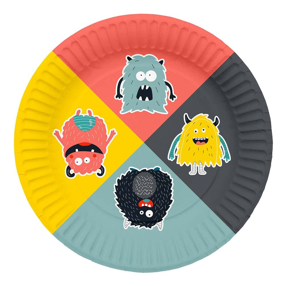 Paptallerkener Monster Bash