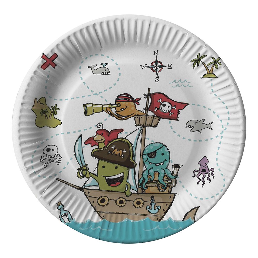 Paptallerkener Pirate Crew