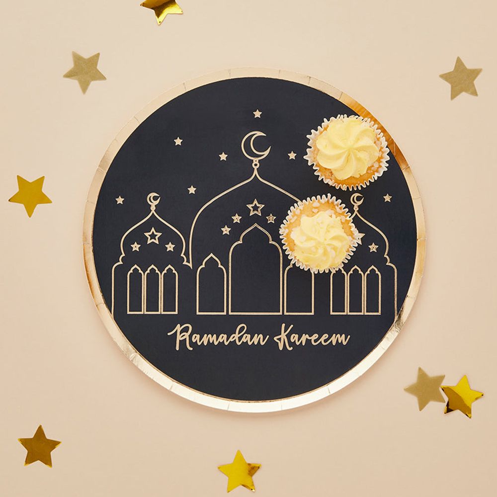 Papperstallrikar Ramadan Kareem