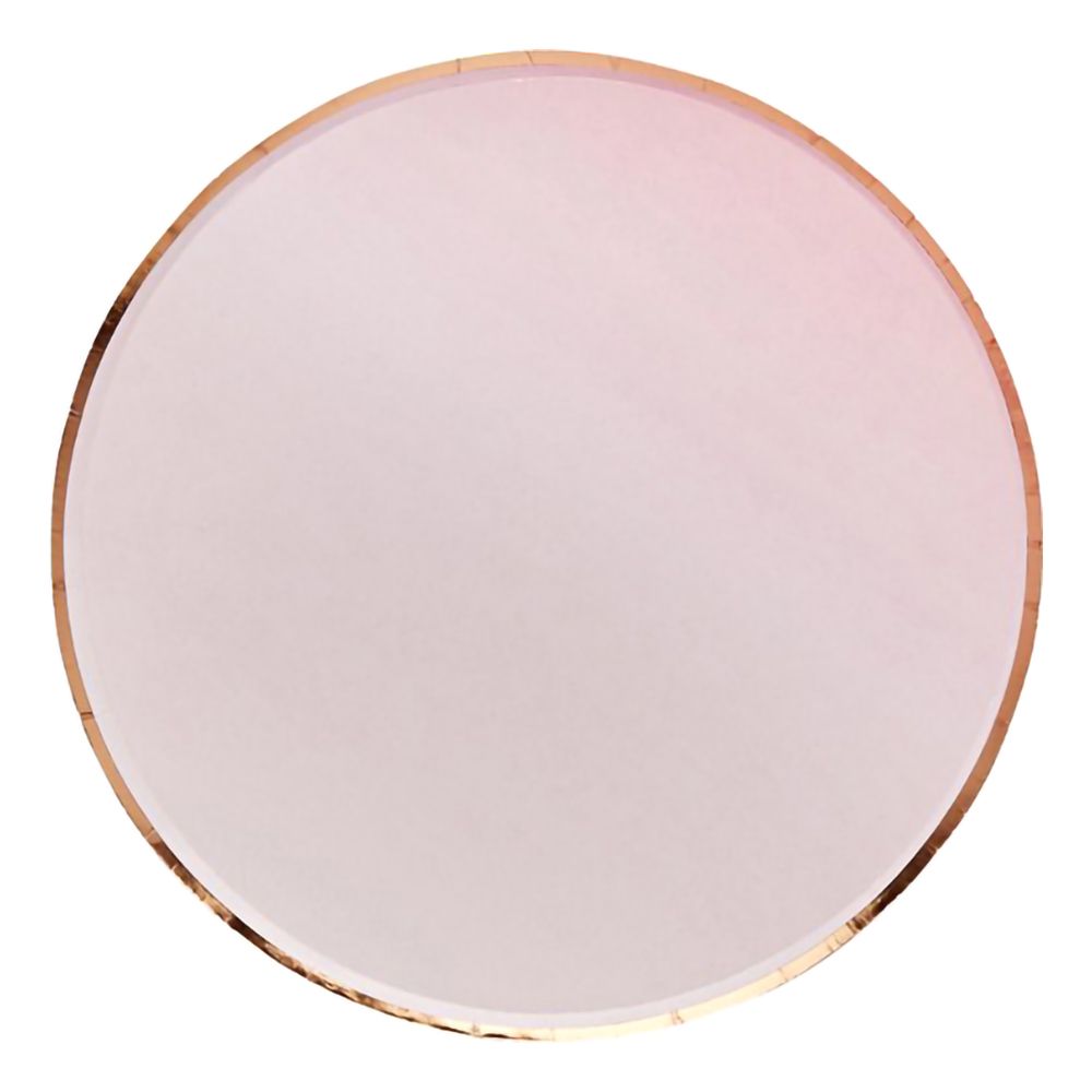 Pahvilautaset Rosékulta/Vaaleanpunainen Ombre