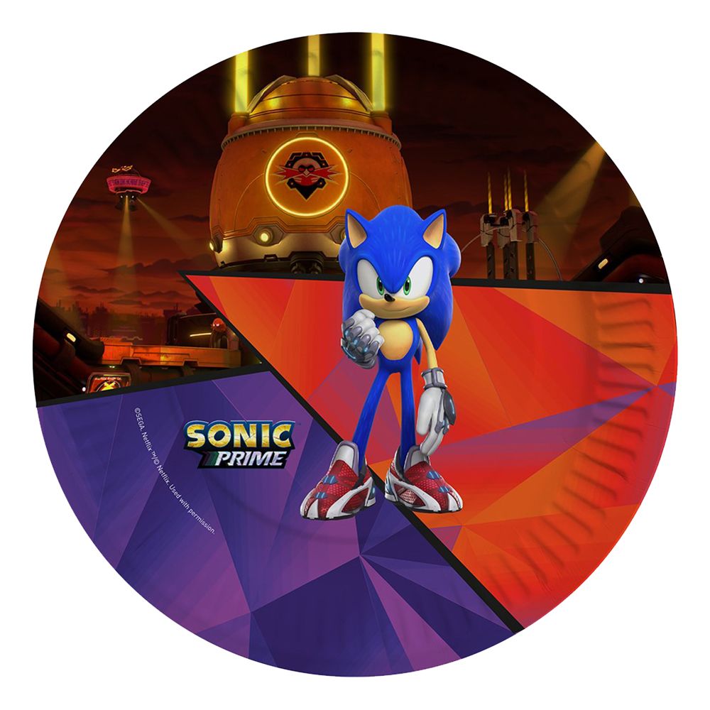 Papperstallrikar Sonic the Hedgehog
