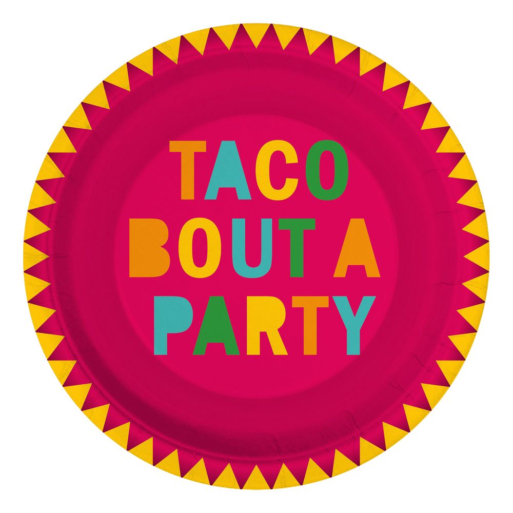 Paptallerkener Tacoparty