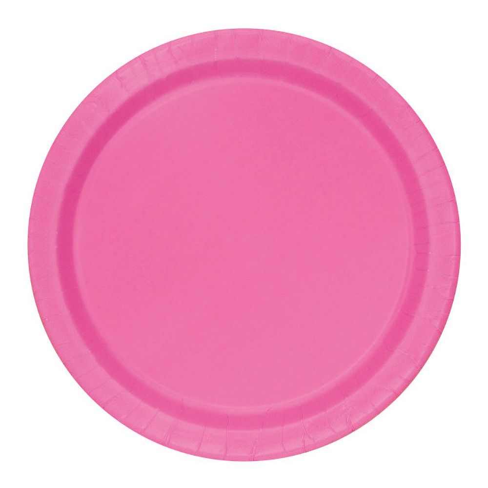 Papperstallrikar Rosa