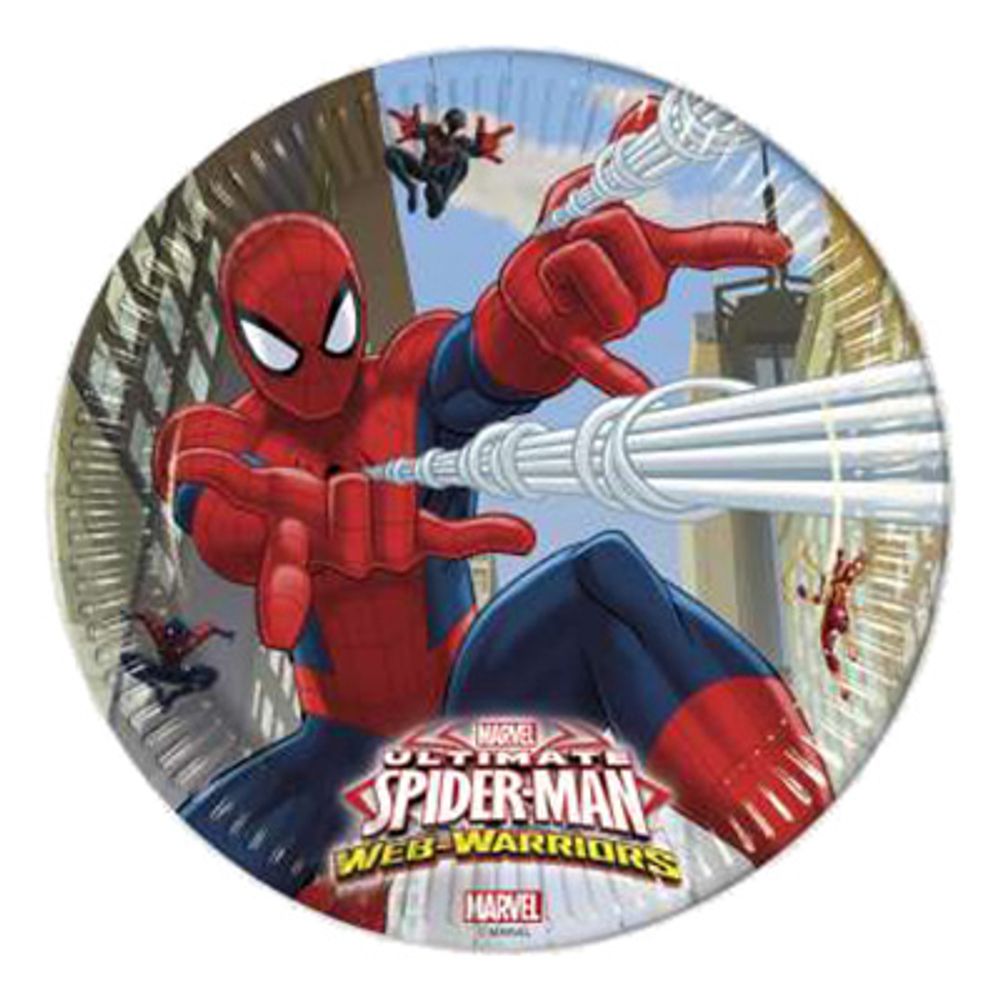 Papperstallrikar Ultimate Spiderman