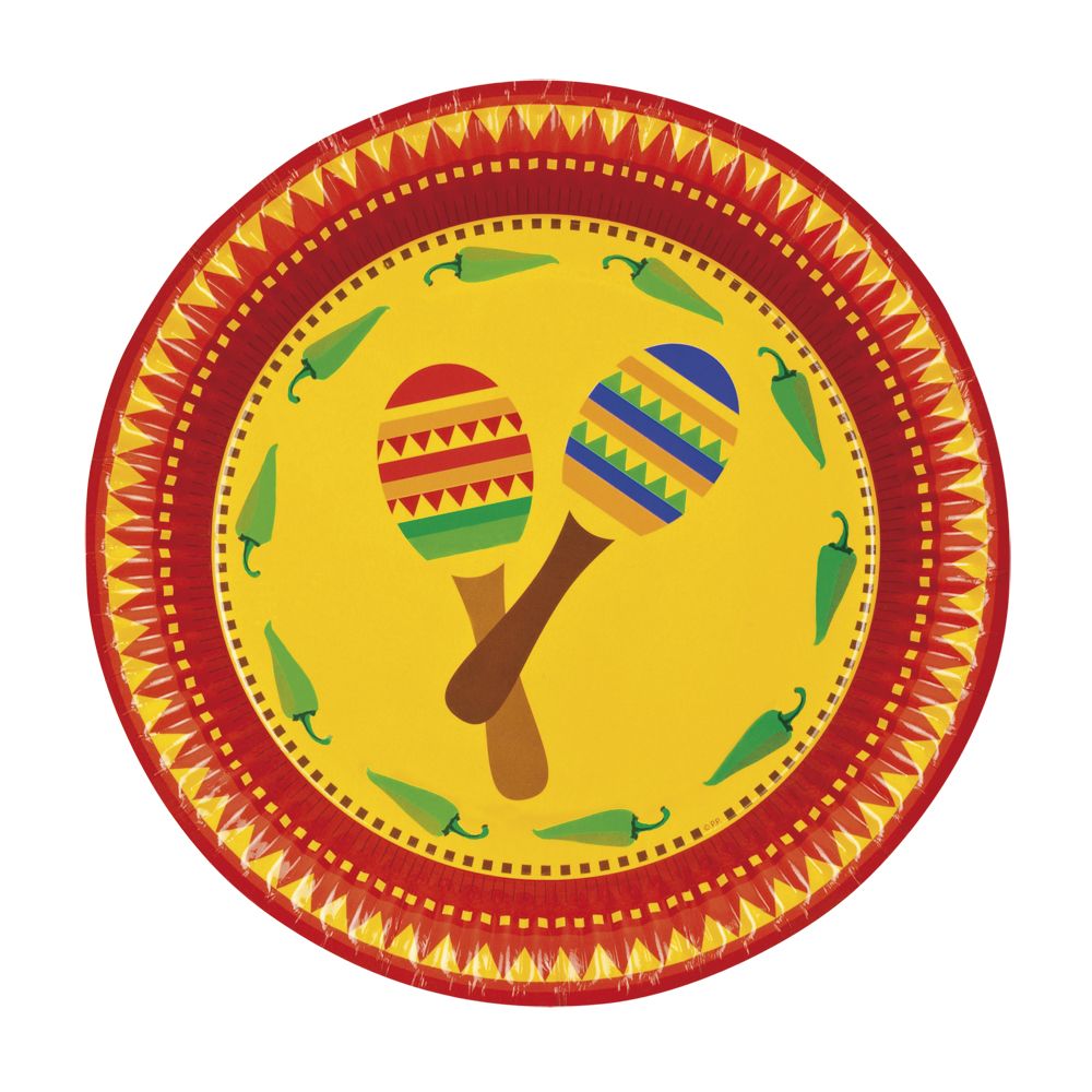 Papperstallrikar Fiesta Party