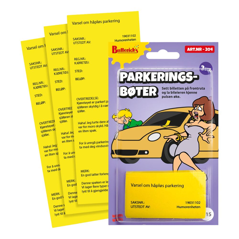 Parkeringsbøter Skøyeartikkel