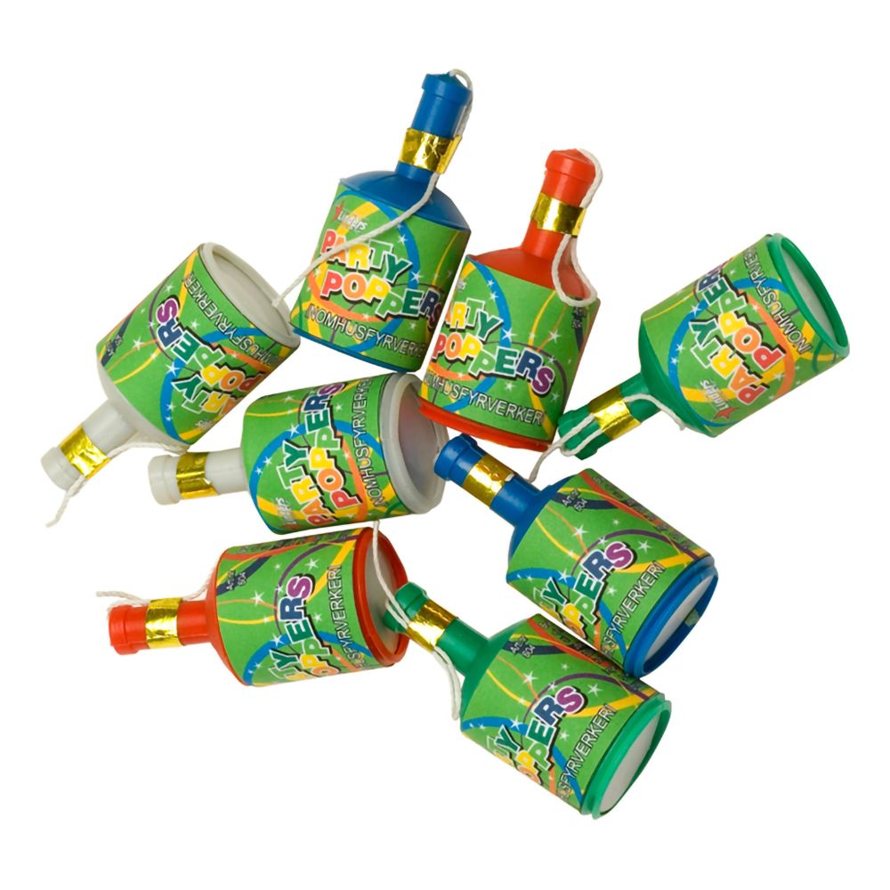 Party Poppers