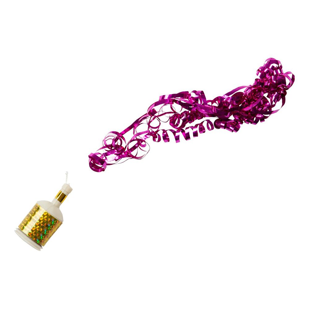 Party Poppers Vaaleanpunainen