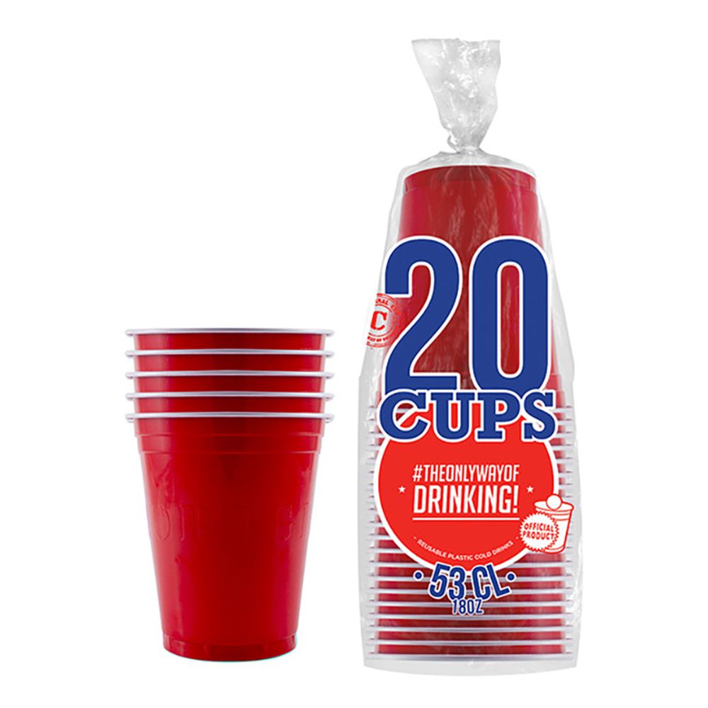 Partycups Rød