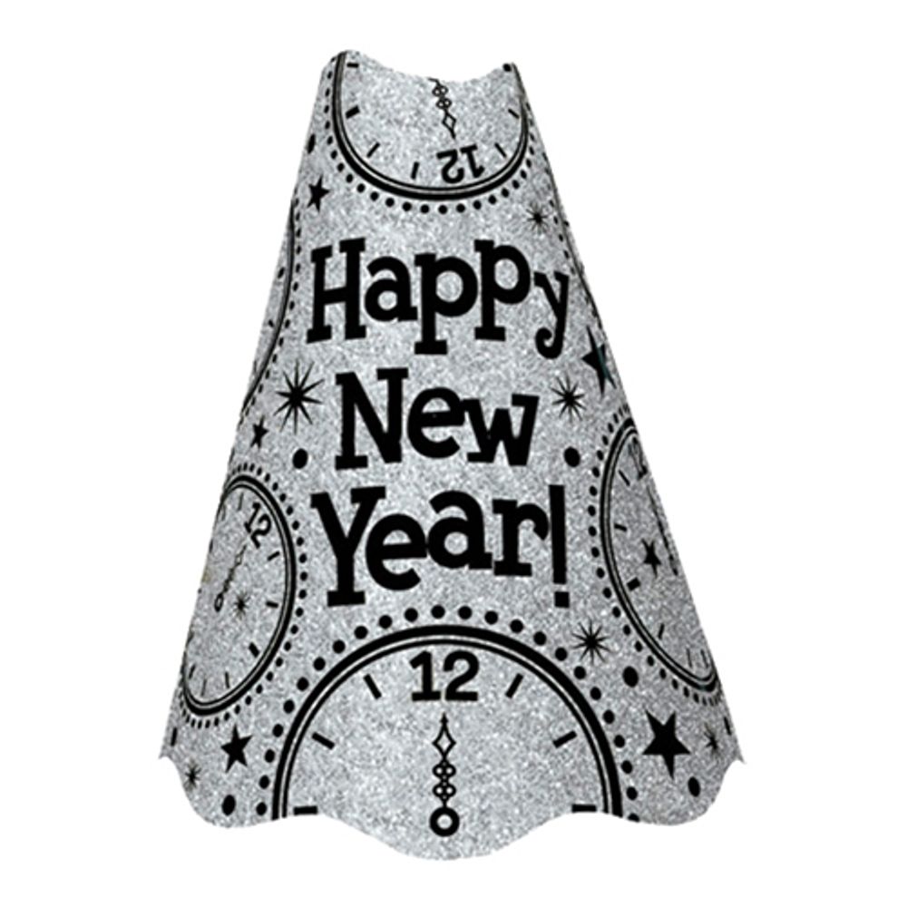 Partyhatt Happy New Year Glitrende