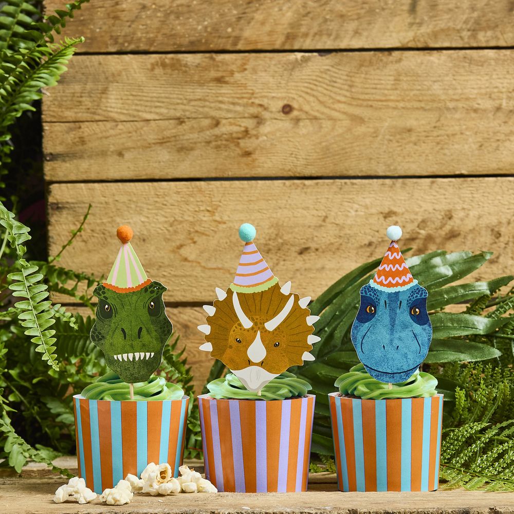 Cupcake Kit Dinosaurer