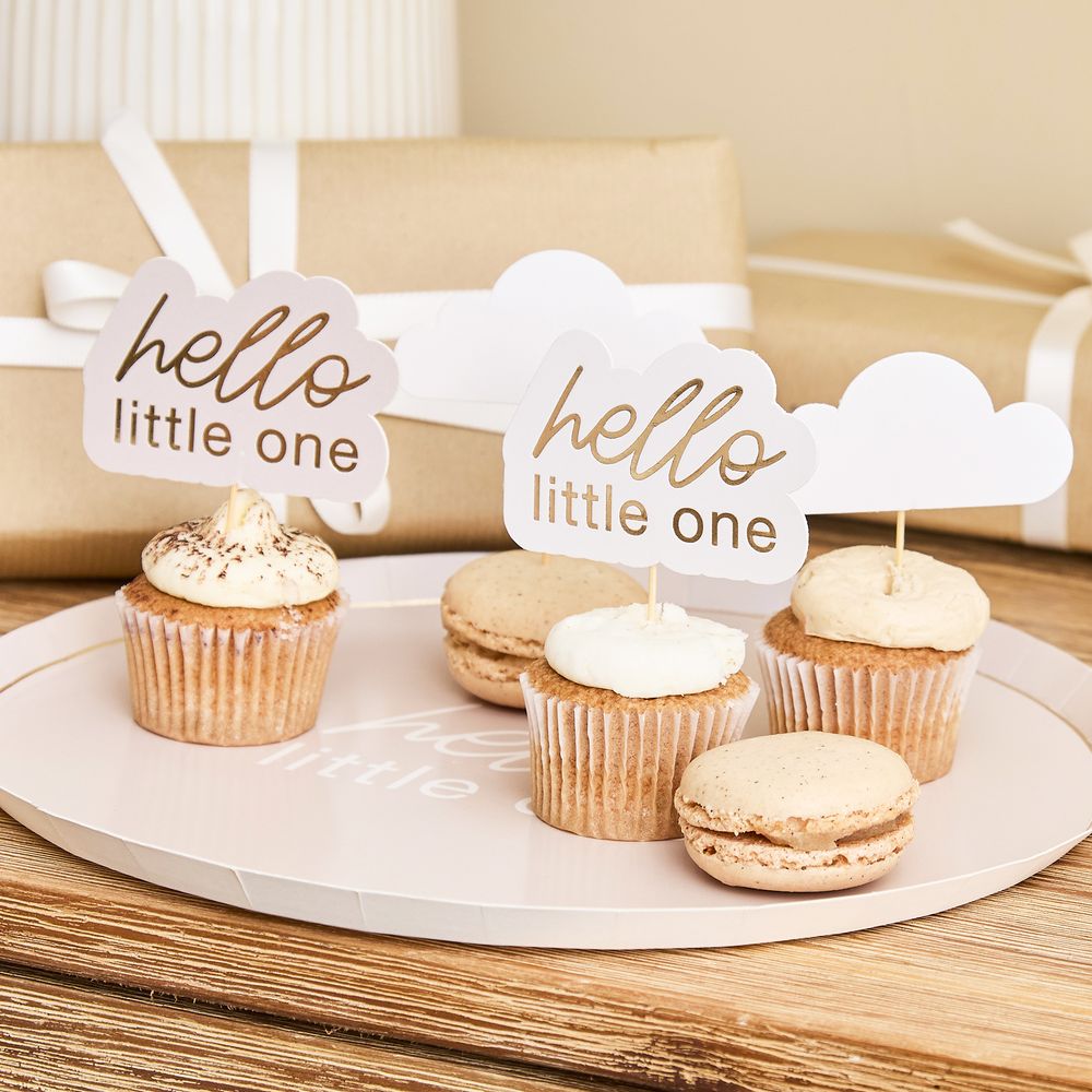 Partypicks Hello Little One -koristetikut