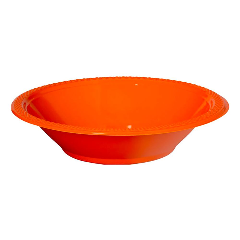 Partyskåler Oransje