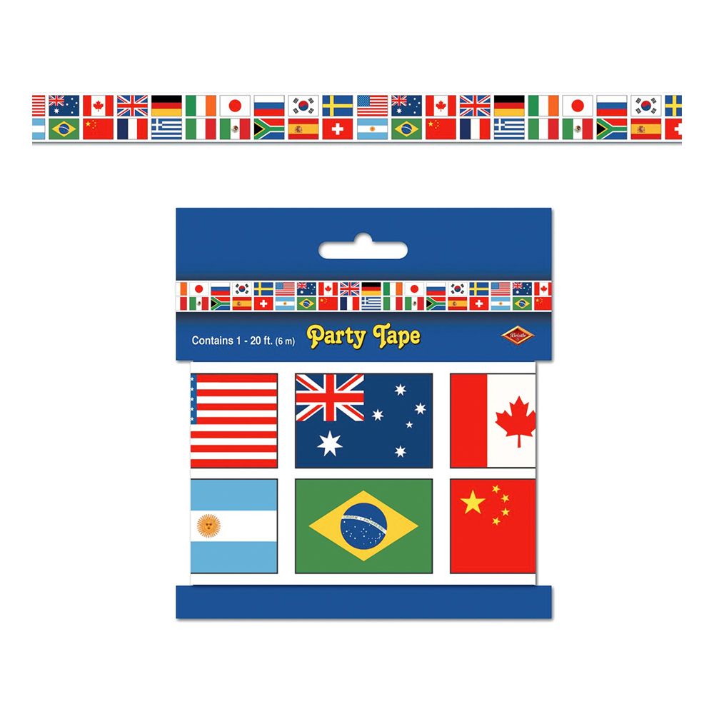 Partytape Internationale Flag