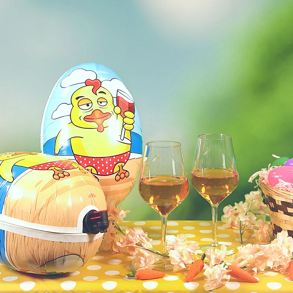 Påskeegg til Vinboks