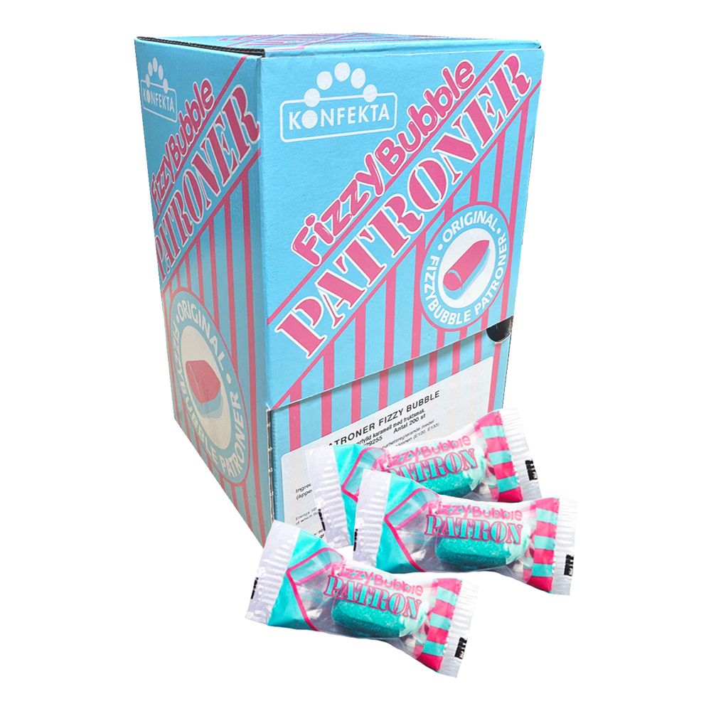 Patroner Fizzy Bubble Storpakning
