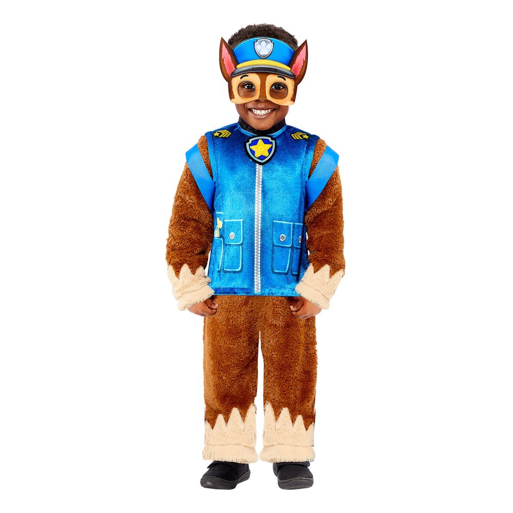 Paw Patrol Chase Deluxe Børnekostume