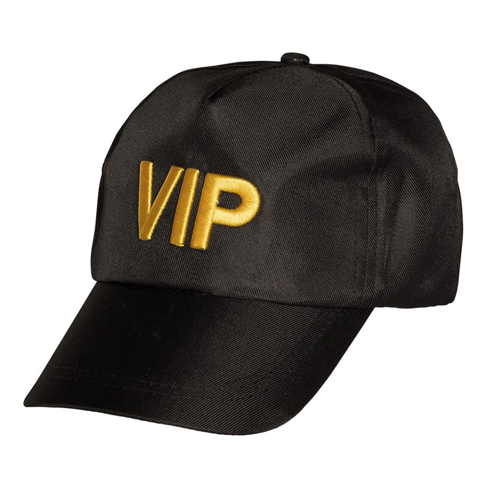 Kasket VIP Sort/Guld