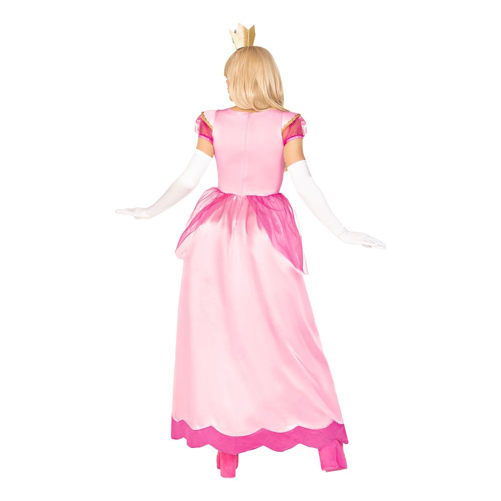 Peachy Rosa Prinsesse Kostyme