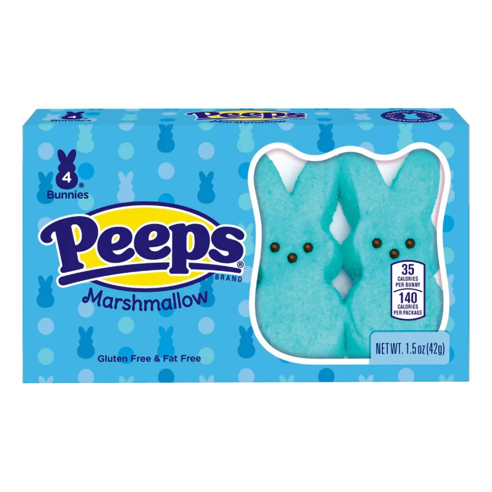 Peeps Marshmallow Bunnies Blue