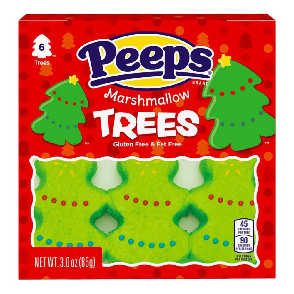 Peeps Marshmallow Christmas Trees