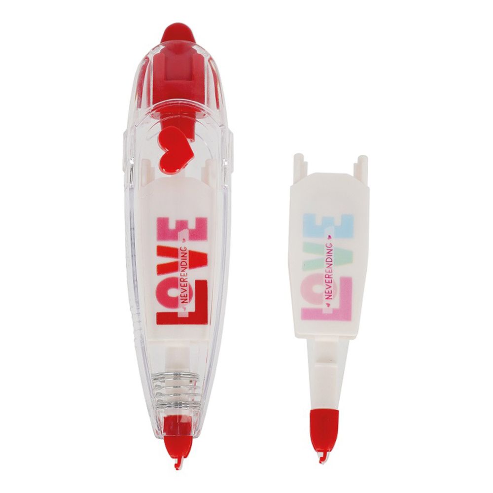 Pen med Dekorationstape Heart