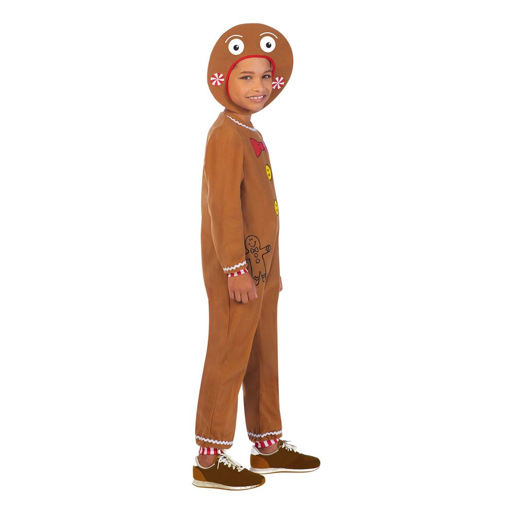 Pepparkaksgubbe Barn Maskeraddräkt