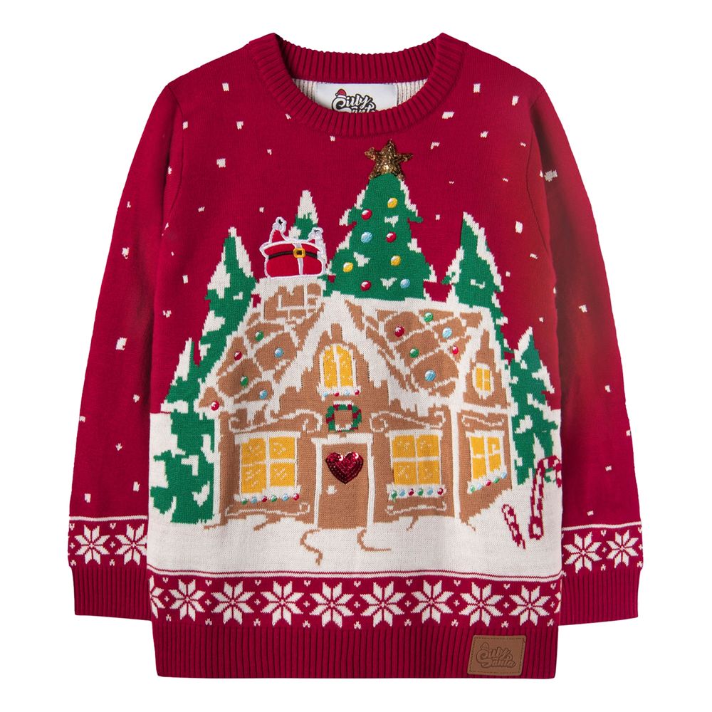 Pepparkakshus Jultröja för Barn