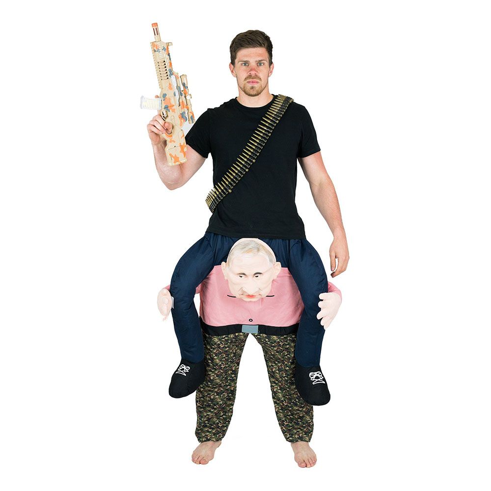 Piggyback Vladimir Putin Kostyme