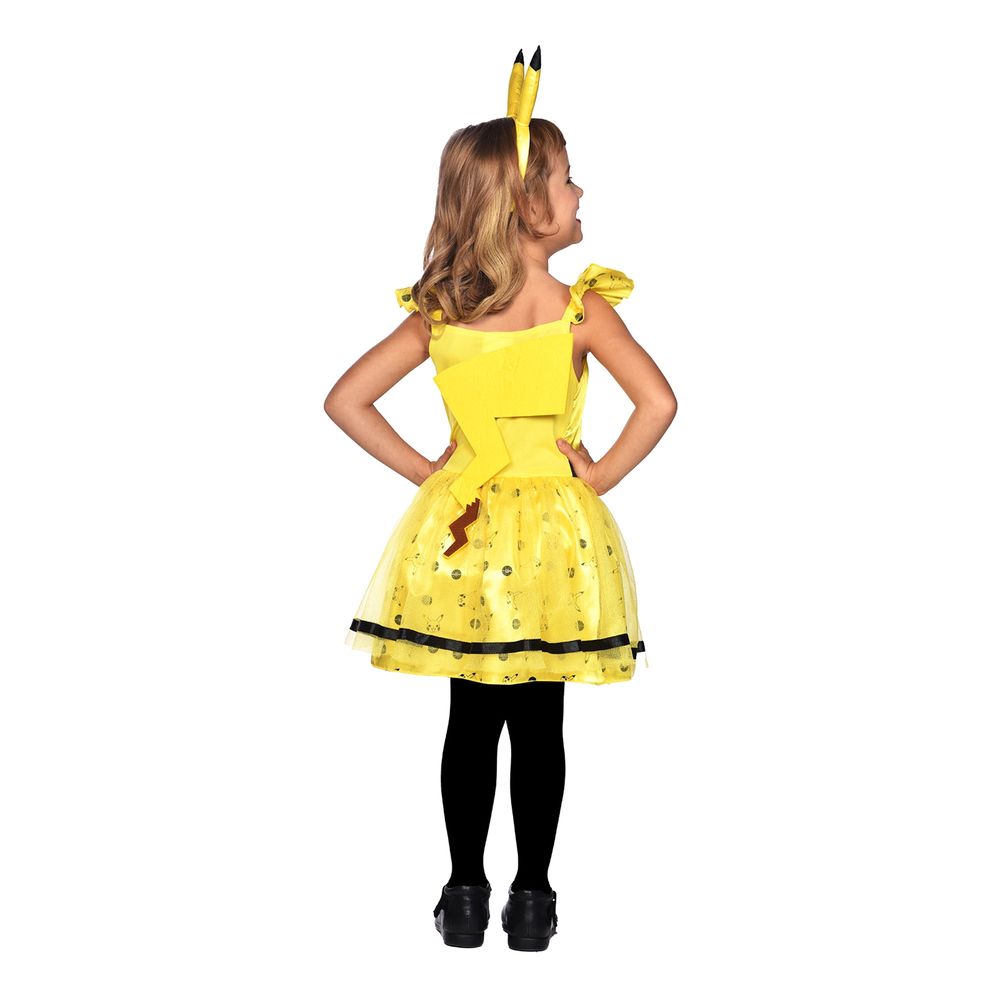 Pikachu Klänning Barn Maskeraddräkt