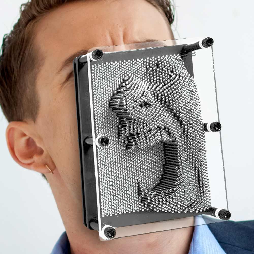 Pin Art Musta