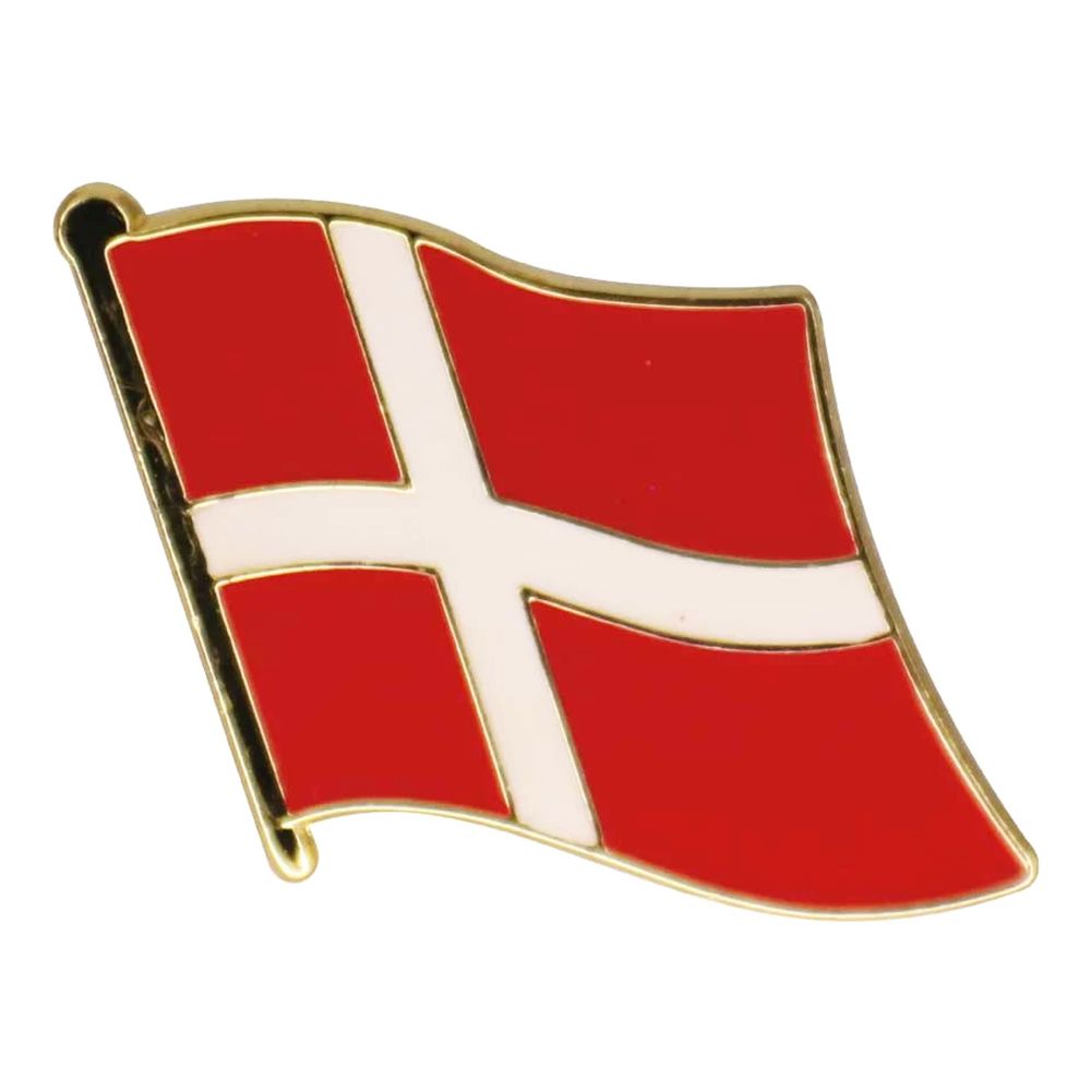 Pinssi Tanskan Lippu