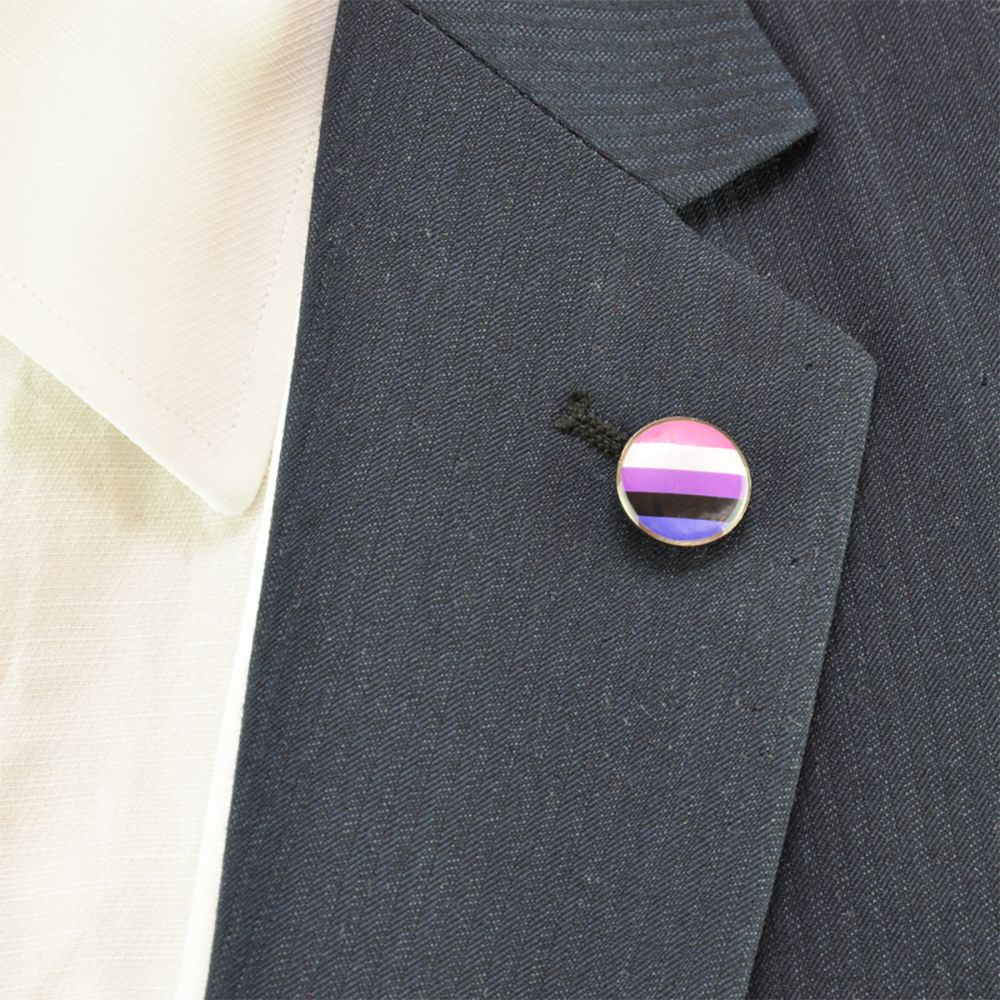 Pin Gender Fluid-Flagga