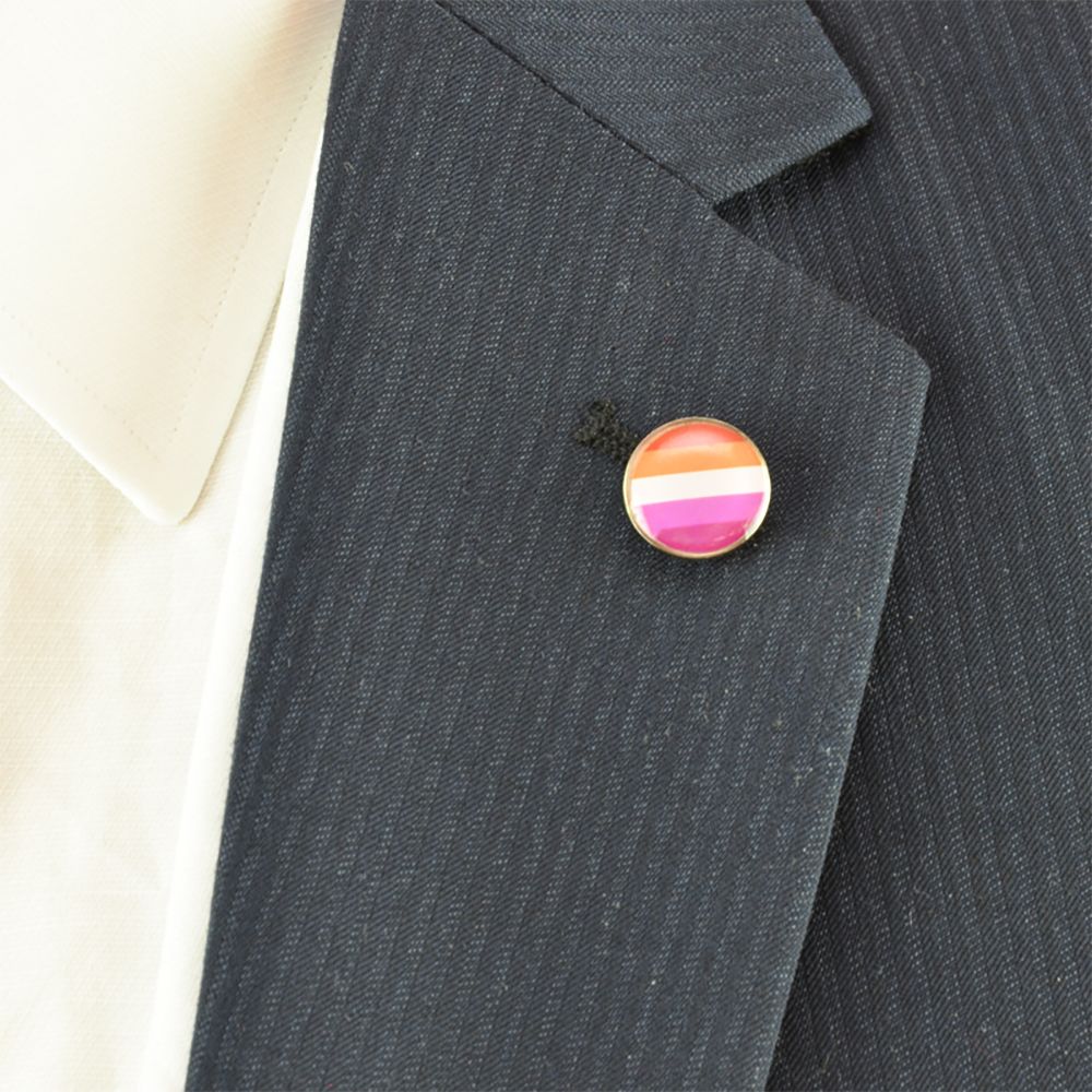 Pinssi Lesbian Sunset-Lippu