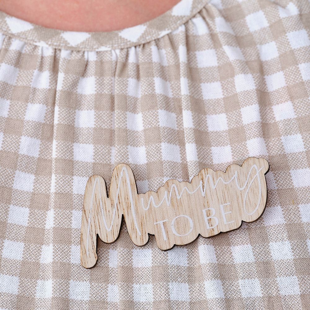 Pins Mummy to Be i Tre