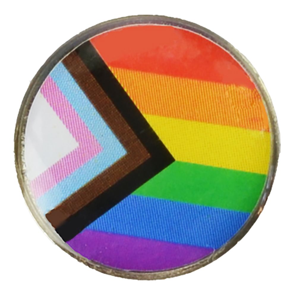 Pinssi Progress Pride-Lippu