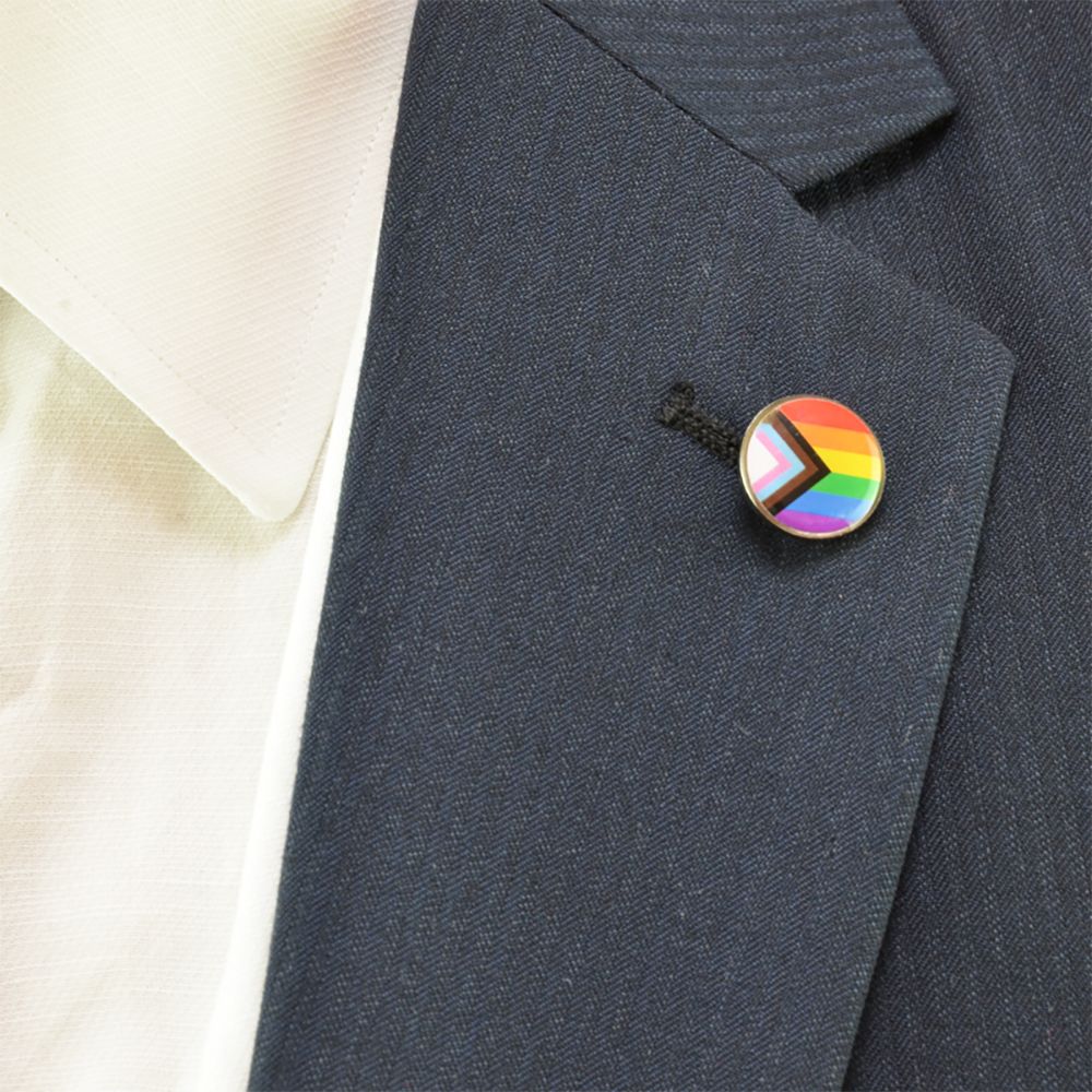 Pinssi Progress Pride-Lippu
