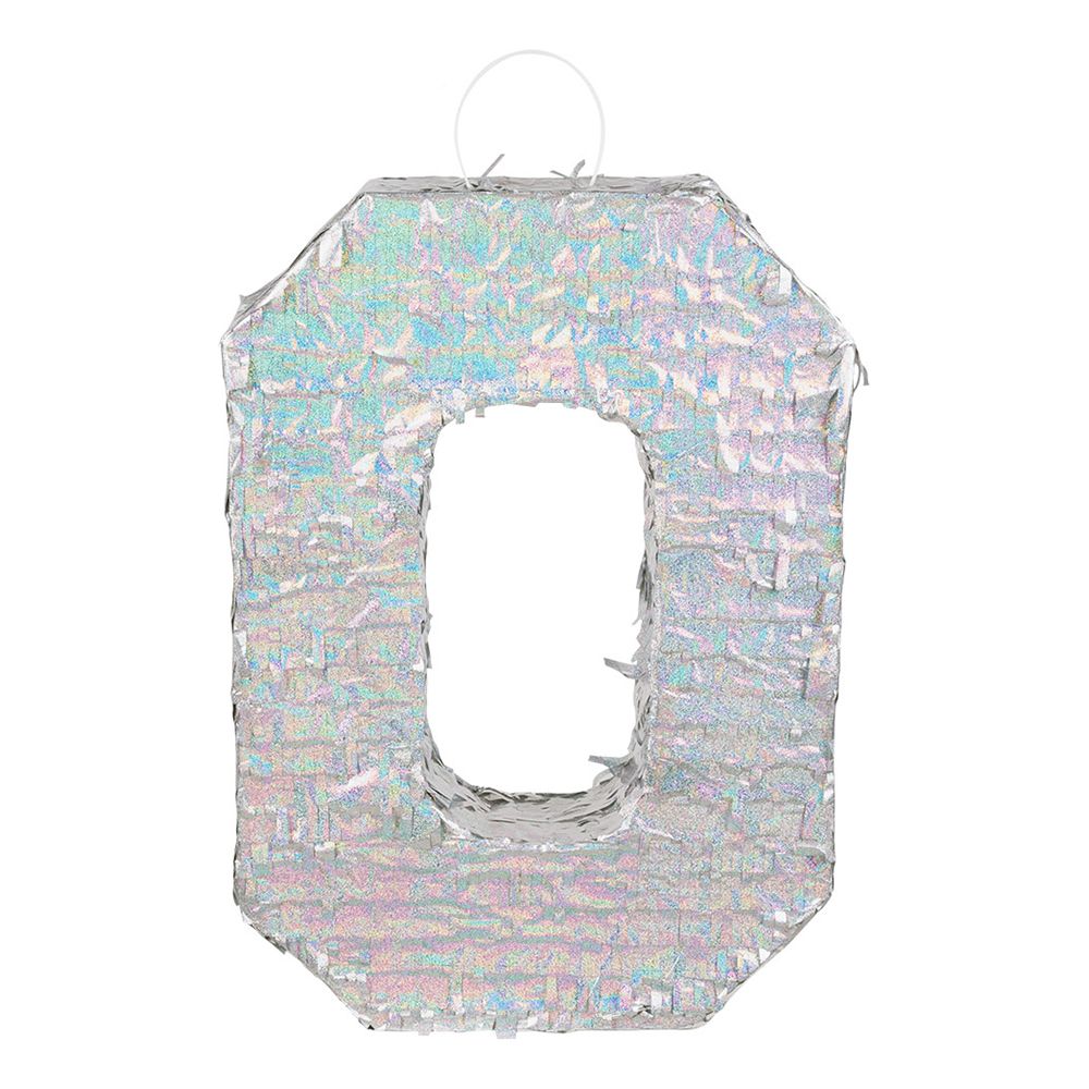 Piñata Tal Sølv Holografisk