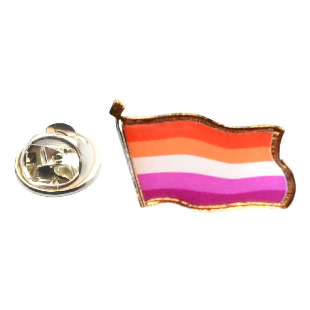 Pinflagga Pride Lesbian
