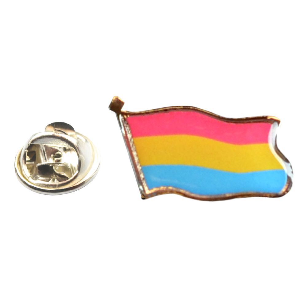 Pinflagga Pride Pansexuell