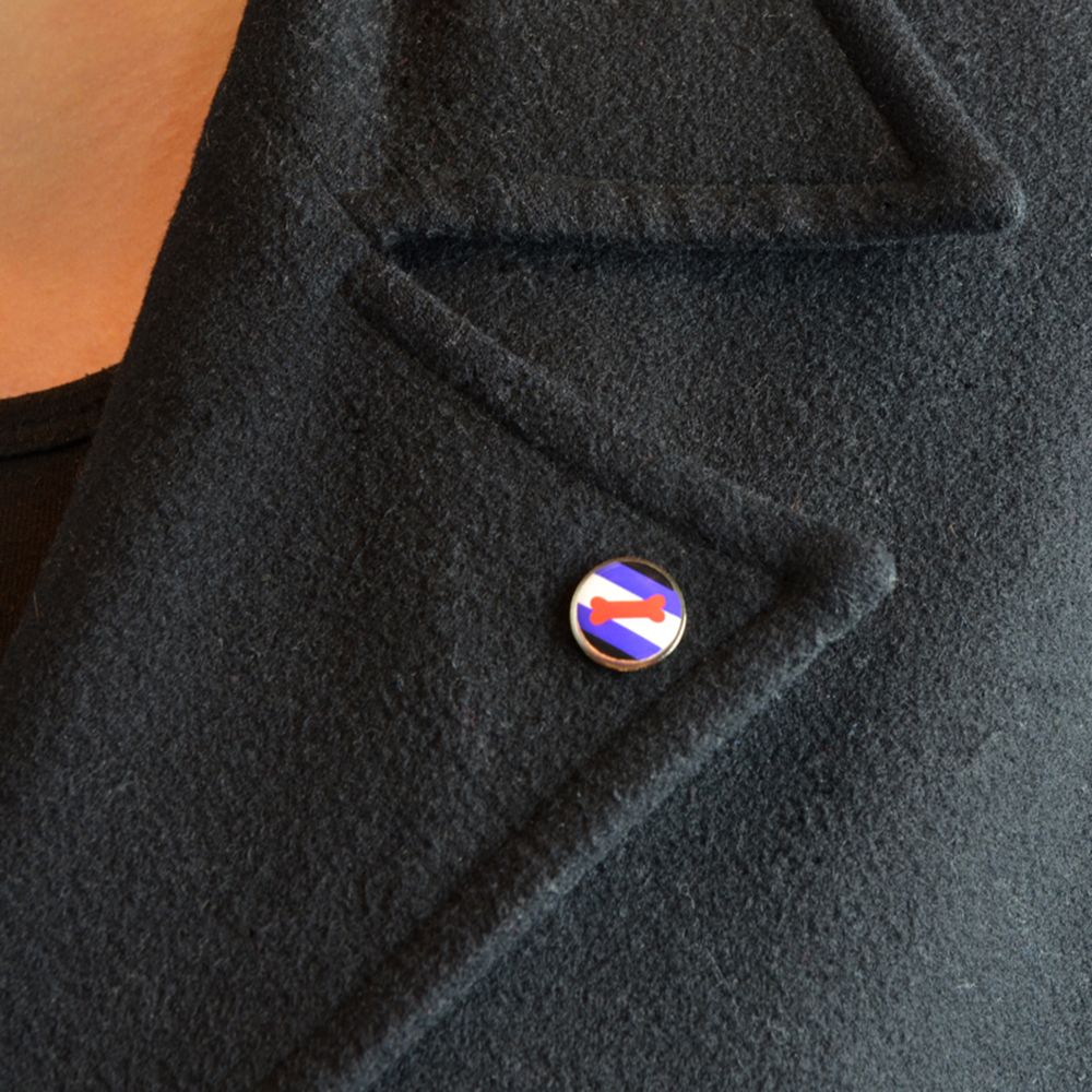Pinflag Pride Puppy